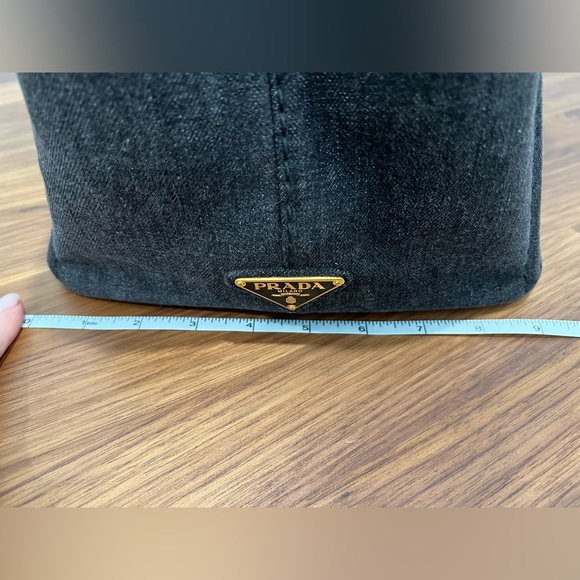 Prada Canapa Denim Tote Bag - Picture 5 of 16